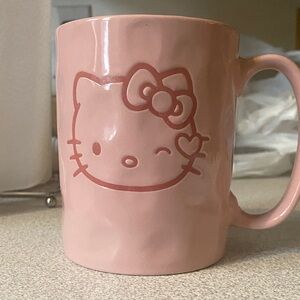 Hello Kitty Blush Pink Winking Mug